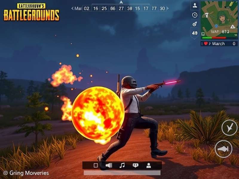 PUBG Daring Warrior combat scene